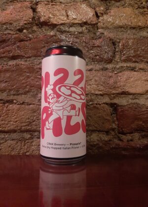 Crak Brewery  Pizzapils Italian Pilsner, 5% (330ml) - BrewFellas