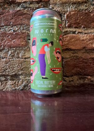 Hop Hooligans  Social Battery DIPA 8% (500ml) - BrewFellas