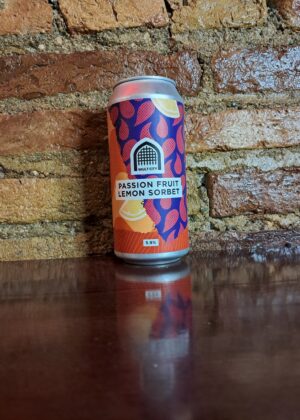 Vault City  Passion Fruit Lemon Sorbet Fruited Sour, 5.9% (440ml) - BrewFellas