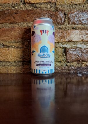 Vault City  Blueberry Muffin Waffle Cone Crunch Pastry Sour, 8.3% (440ml) - BrewFellas