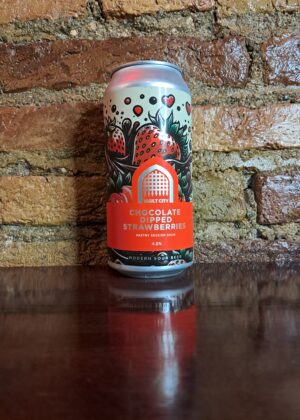 Vault City  Chocolate Dipped Strawberries Pastry Sour, 4.5% (440ml) - BrewFellas